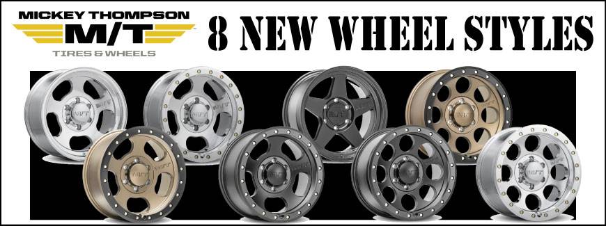 Mickey Thompson New 2024 Wheel Styles