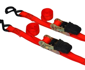 Highland - Ratchet Style Tiedowns , 1.25 x 10 Ft. Ratchet Style Pair