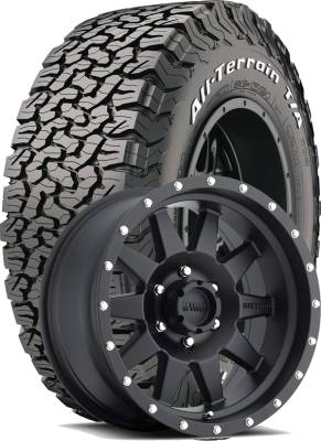 BF Goodrich - 265/75R16 BFG A/T KO2 on Method Racing 301 Standard Wheels