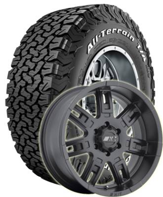 BF Goodrich - 265/75R16 BFG A/T KO2 on Mickey Thompson Sidebiter II Wheels