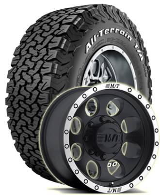 BF Goodrich - 275/70R17 BFG A/T KO2 on Mickey Thompson Classic Baja Lock Wheels