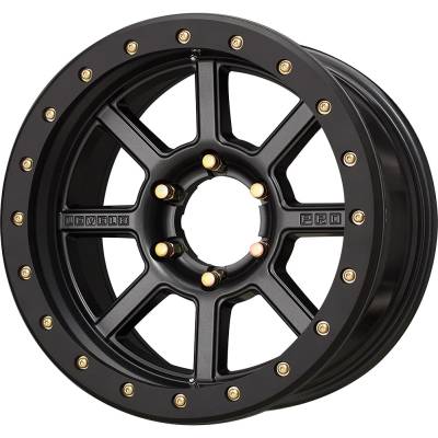 Desert Rattler Aluminum - 17X9 Desert Rattler Bully Pro Lock - 8x6.5