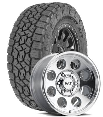 Toyo Tire - LT285/75R17 Toyo Open Country AT III on DR Tracker III Polish