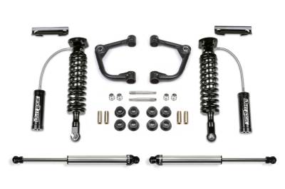 Fabtech - Fabtech K2261DL Uniball UCA Lift System w/Shocks - 2015-2020 Ford F150