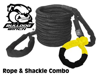 Bulldog Winch - Bulldog Black Friday Recovery Rope with Free Rope Shackle Promo