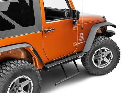 Rock Slide Engineering - Rock Slide Next Gen Step Sliders - Jeep Wrangler JK 2 Door 2007-2018