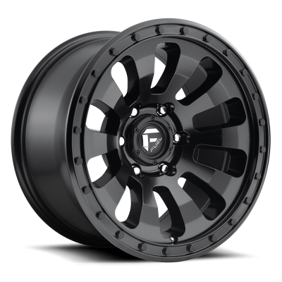 Fuel Wheel - 17 x 9  FUEL 1PC TACTIC MATTE BLACK - 5X5.0 - 4.53 BS