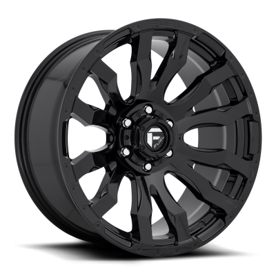 Fuel Wheel - 18 x 9  FUEL 1PC BLITZ GLOSS BLACK - 8X6.5 - 5.04 BS