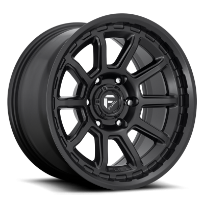 Fuel Wheel - 18 x 9  FUEL 1PC TORQUE MATTE BLACK - 6X5.5 - 5.79 BS