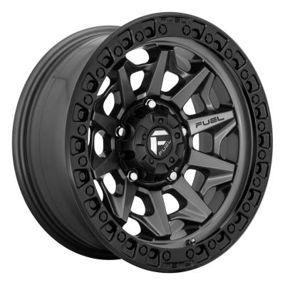 Fuel Wheel - 20 x 10  FUEL 1PC COVERT MATTE GUN METAL BLACK BEAD RING - 8X170 - 4.79 BS