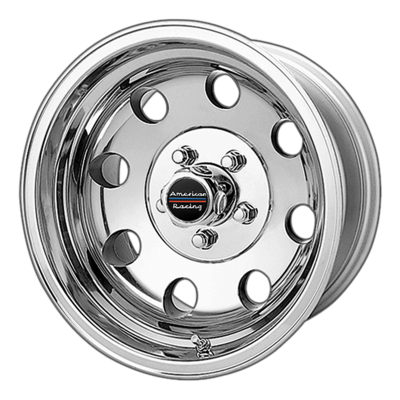 American Racing - 17 x 8 AR172 BAJA Polished 8X170 - 4.5" BS