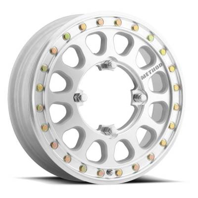 Method Racing Wheels - 15x5 Method MR401-R UTV Beadlock - 4x156  4.5"BS - MACHINED - RAW