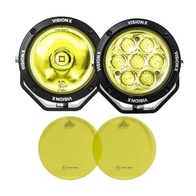 Vision X Lighting - Pair of Selective Yellow Lenses for 4.7" Vision X Lights