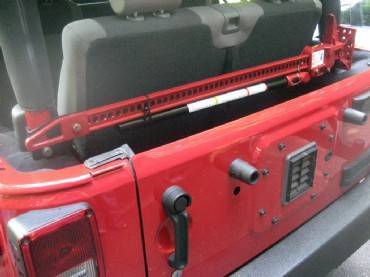 River Raider - River Raider Cargo Area Hi-Lift Jack Mounts - Jeep JK