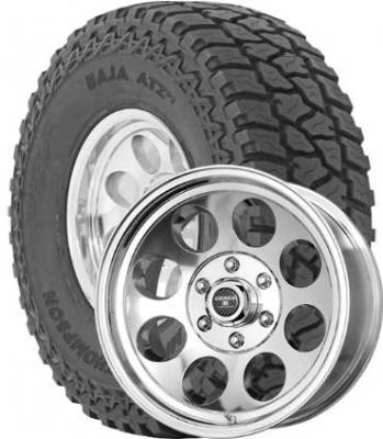 Mickey Thompson - LT285/75R16 Mickey Thompson ATZ P3 on DR Tracker II Polished Wheels