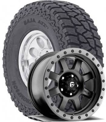 Mickey Thompson - LT305/70R18 Mickey Thompson ATZ P3 on Fuel Trophy 551 Black Wheels