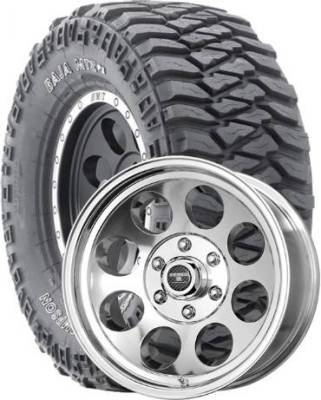 Mickey Thompson - 31X10.50R15LT Mickey Thompson Baja MTZ P3 on Tracker II Polished Wheels