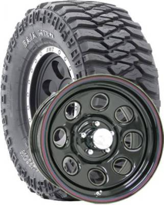 Mickey Thompson - LT305/65R17 Mickey Thompson Baja MTZ P3 on Steel Mountain Crawler Wheels