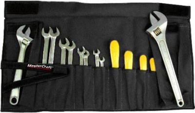 Mastercraft - Mastercraft Small 2 Pocket Tool Roll-up