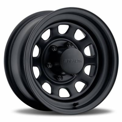 US Wheel - 15X12 Rock Crawler -  Satin Black -  5X5.5