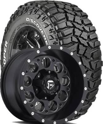 Cooper Tires - LT305/60R18 Cooper Discoverer STT Pro on Fuel Revolver 525 Wheels