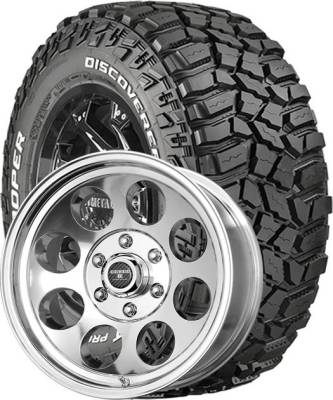 Cooper Tires - LT305/60R18 Cooper Discoverer STT Pro on DR Tracker II Polish Wheels