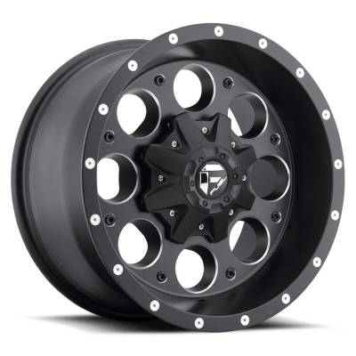 Fuel Wheel - 18x9 Fuel Revolver - Black Milled - 5x4.5 & 5x5.0