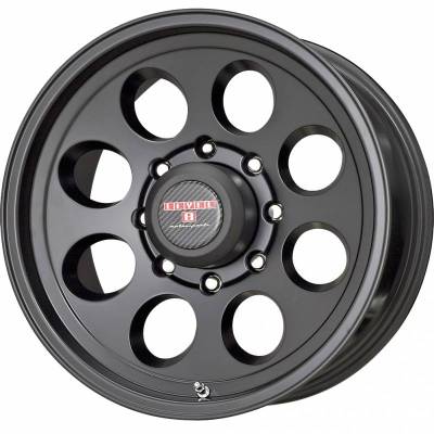 Desert Rattler Aluminum - 16x8.5 Desert Rattler Tracker II - Satin Black - 5x5.0