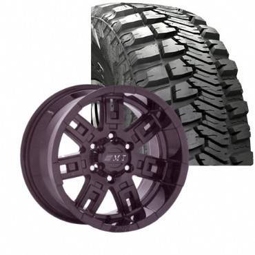 Goodyear - 245/75R16 Goodyear MT/R on M/T Sidebiter II Wheels