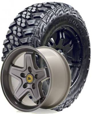 Kanati Tire - LT285/70R17 Kanati Mud Hog on AEV Pintler Black