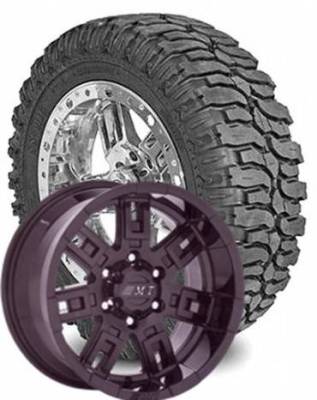 Interco Tire - 33x13.00R15 Interco Swamper M-16 on M/T Sidebiter II Wheels