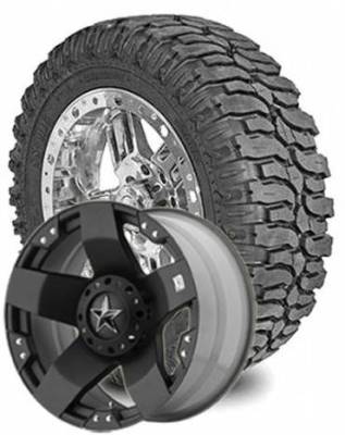 Interco Tire - 35X12.50R18LT Interco Swamper M-16 on XD RockStar Wheels