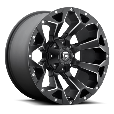 Fuel Wheel - 17x8.5 Fuel Assault - Black Milled - 5x4.5 & 5x5.0