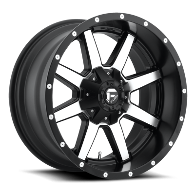 Fuel Wheel - 20x9 Fuel Maverick - Black Machined - 8x170