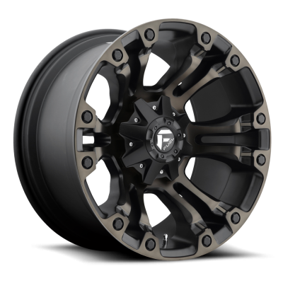 Fuel Wheel - 20x10 Fuel Vapor - Black Mach DDT - 8x170