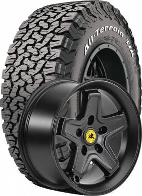 BF Goodrich - LT285/70R17 BFG A/T KO2 on AEV Pintler Black Wheels