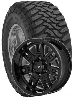 Toyo Tire - 31x10.50R15 Toyo Open Country M/T Tires on M/T Sidebiter II Wheels