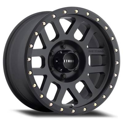 Method Racing Wheels - 17x8.5 Method Grid - Matte Black - 5x5.0 4.75"BS