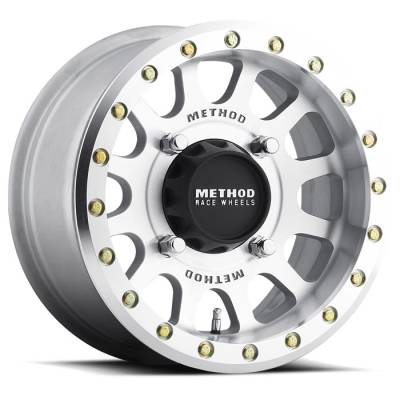 Method Racing Wheels - 14x7 Method MR401 UTV Beadlock - 4x156  5.3"BS - MACHINED - RAW