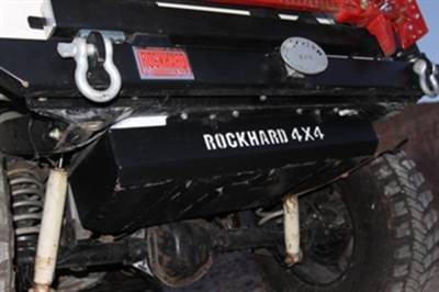 Rock Hard 4X4 - Rock Hard 4x4 Gas/Fuel Tank Skid Plate - Jeep Wrangler TJ/LJ