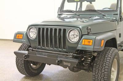 Rock Hard 4X4 - Rock Hard 4x4 Narrow Width Legendary Front Bumper - Jeep CJ/YJ/TJ