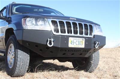 Rock Hard 4X4 - Rock Hard 4X4 Patriot Series Front Bumper - Jeep Grand Cherokee WJ