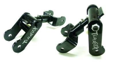 Tera-Flex Suspension - TeraFlex  YJ Front / CJ Rear Revolver Shackle Kit