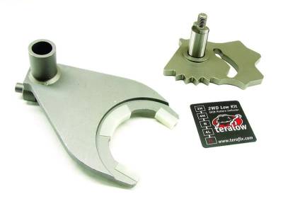 Tera-Flex Suspension - TeraFlex  TJ 231 2Low 2WD Low Range Shift Sector Kit