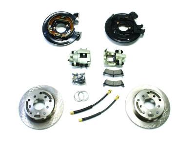 Tera-Flex Suspension - TeraFlex  YJ 87-90  / 84-88 XJ Rear Disc Brake Conversion Kit