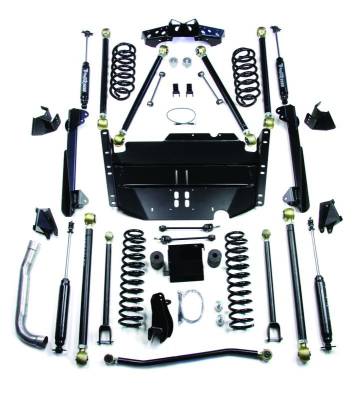 Tera-Flex Suspension - TeraFlex TJ 4" Pro LCG Lift Kit w/ 9550 Shocks