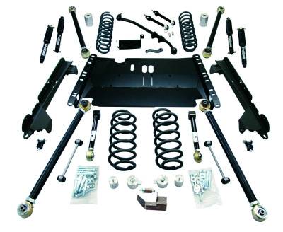 Tera-Flex Suspension - TeraFlex  TJ Unlimited 4" Enduro LCG Lift Kit w/ 9550 Shocks