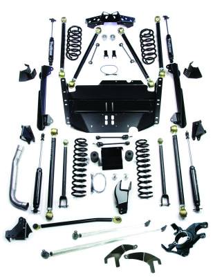 Tera-Flex Suspension - TeraFlex  TJ 5" Pro LCG Lift Kit w/ High Steer & 9550 Shocks