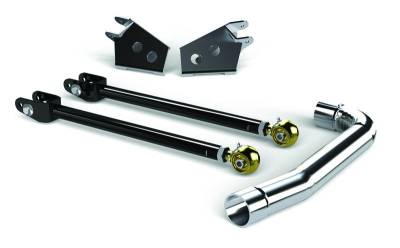 Tera-Flex Suspension - TeraFlex  TJ Pro LCG Front Upper Long FlexArms Kit w/ Brackets