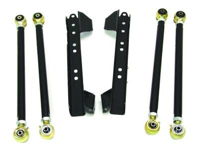 Tera-Flex Suspension - TeraFlex  TJ Lower Long FlexArms Kit w/ Brackets